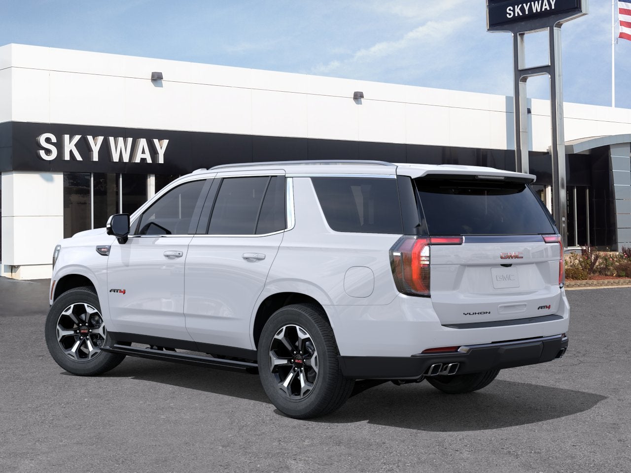 2026 GMC Yukon — rear three-quarter view
