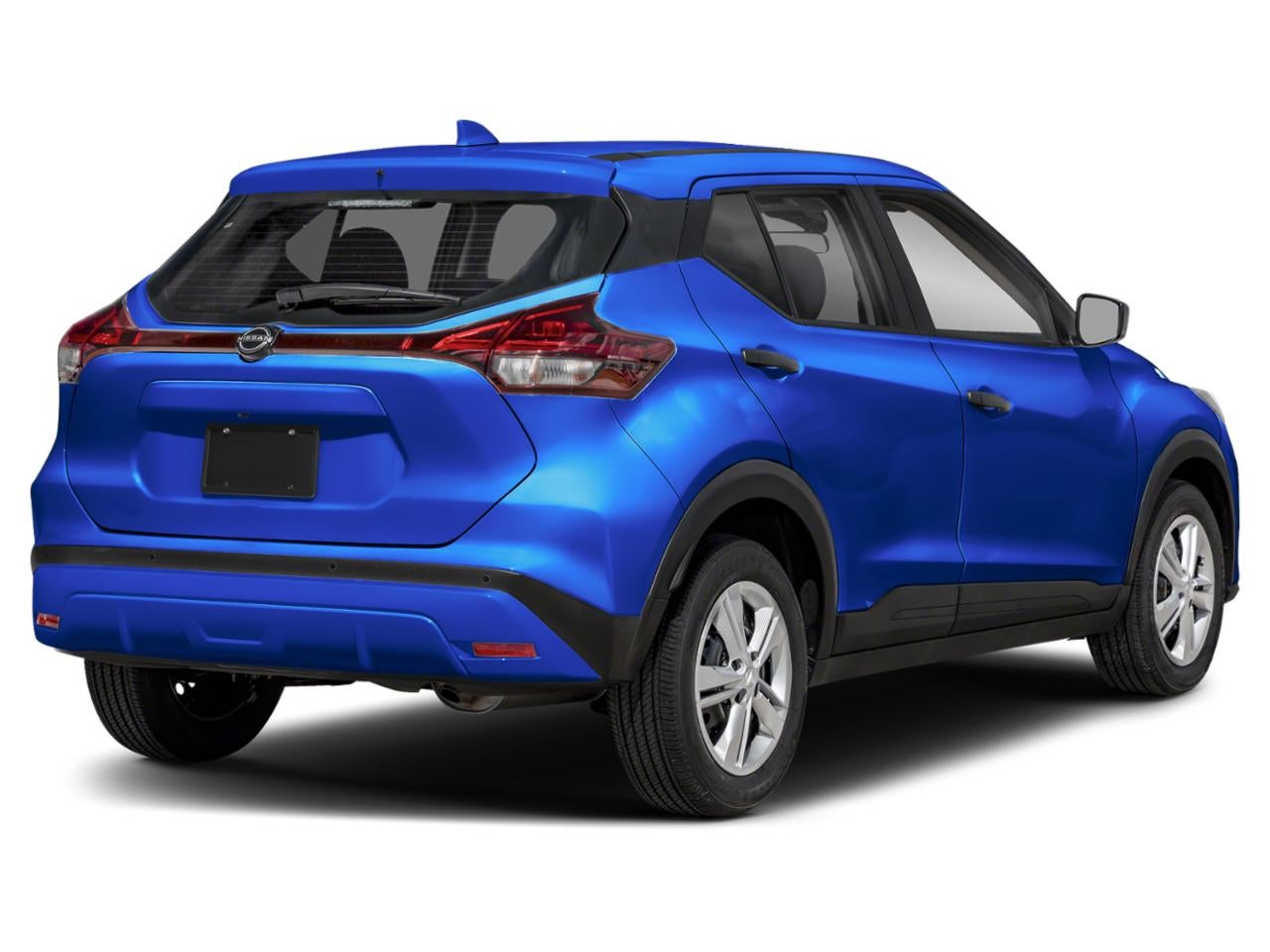 2025 Nissan Kicks Play — rear three-quarter view