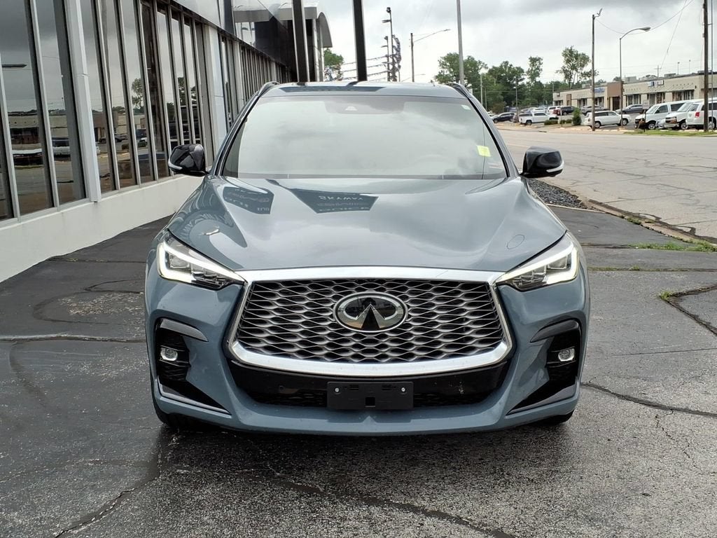 2022 INFINITI QX55 — side profile view