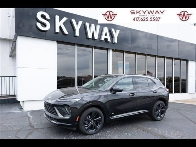 2026 Buick Envision Sport Touring in Ebony Twilight Metallic — front three-quarter view