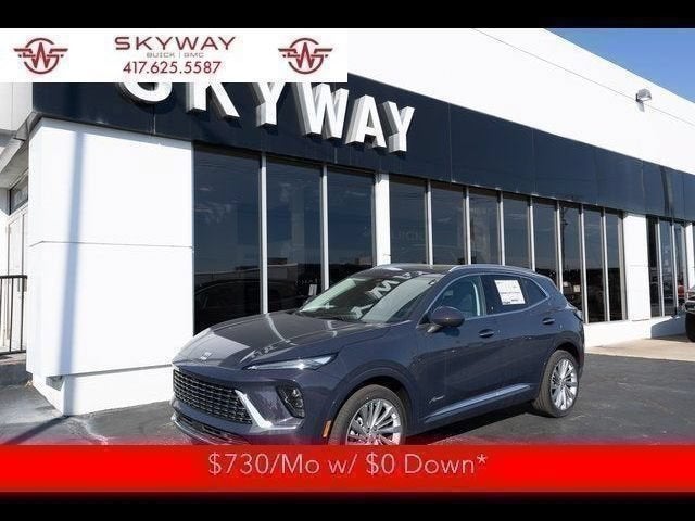 2026 Buick Envision Avenir in Midnight Opal — front three-quarter view